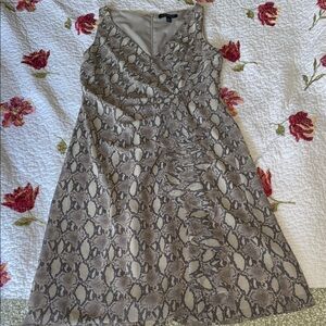 Lauren Ralph Lauren Snake Print Dress